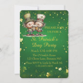 Invitation festive à une soirée de la Saint-Patric (Devant)