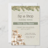 Invitation Festive business Holiday Event marketing (Devant)