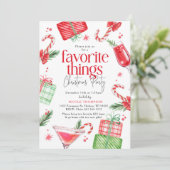 Invitation Festive Favoris (Debout devant)