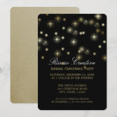 Invitation Festive Festive Corporate Party (Devant / Derrière)