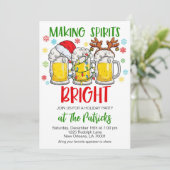 Invitation Festive Fête (Debout devant)