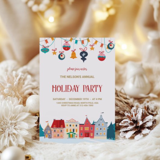 Invitation Festive Fête