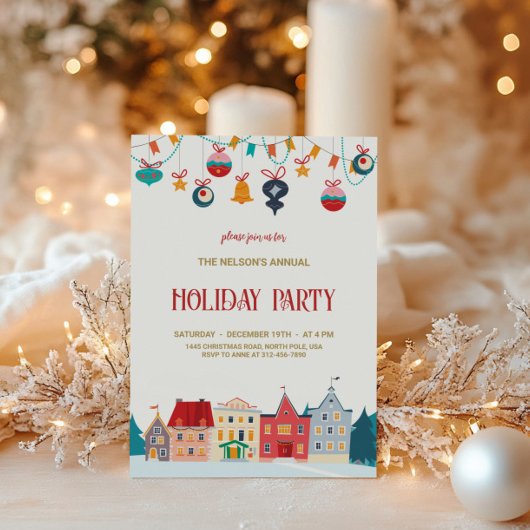 Invitation Festive Fête