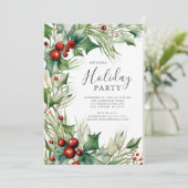 Invitation Festive Fête (Debout devant)