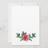 Invitation Festive Holly Berry Christmas Holiday Open House (Dos)