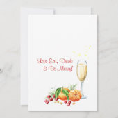 Invitation Festive Holly Berry Christmas Holiday Open House (Dos)