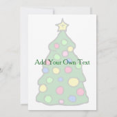 Invitation Festive Mr & Mrs Claus Cartoon Holiday (Dos)