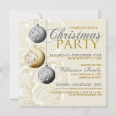 Invitation Festive Noël (Devant)