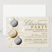 Invitation Festive Noël (Devant / Derrière)