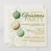 Invitation Festive Noël (Devant)