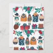 Invitation Festive Noël (Dos)