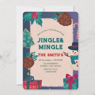 Invitation Festive Noël