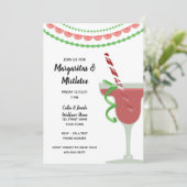 Invitation Festive Noël (Debout devant)