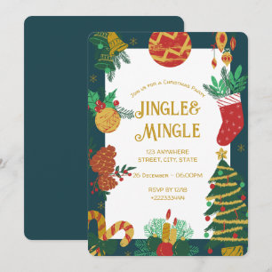 Invitation Festive Noël