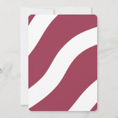 Invitation Festive Noël (Dos)