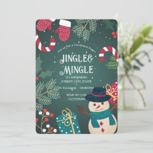 Invitation Festive Noël