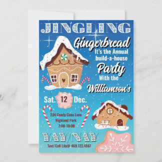 Invitation festive pour les Fêtes de Noël au pain
