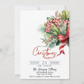 Invitation Festive Sucres de canne sucrés Noël (Devant)