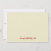 Invitation Fête (Dos)