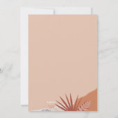 Invitation Fête  (Dos)