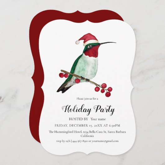 Invitation Fête (Devant / Derrière)