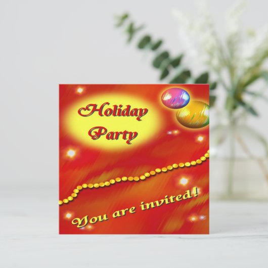 Invitation Fête (Debout devant)