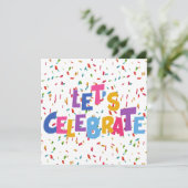 Invitation Fête (Debout devant)