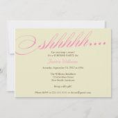 Invitation Fête (Devant)