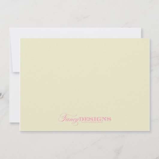 Invitation Fête (Dos)