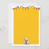 Invitation Fête 21 ans Joyeux 21 ans Moderne (Dos)