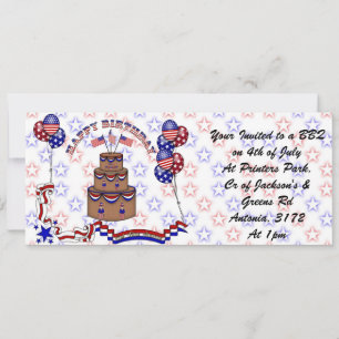 Invitation Fête 4 juillet