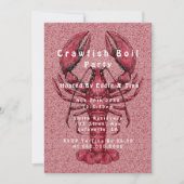 Invitation Fête à ébullition à la main (Devant)