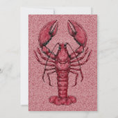 Invitation Fête à ébullition à la main (Dos)