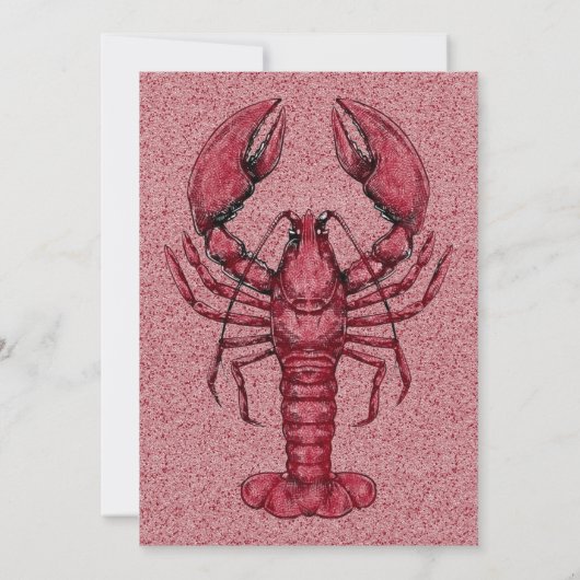 Invitation Fête à ébullition à la main (Dos)