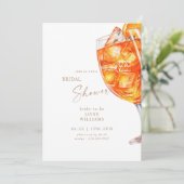 Invitation Fête à la Chambre Fête des mariées Aperol Spritz (Debout devant)