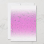 Invitation Fête à la piscine avec chien personnalisée avec ph (Dos)