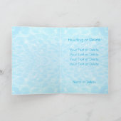 Invitation Fête à la piscine Fête à la plage Fête d'été vague (Intérieur)