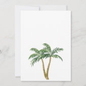 Invitation Fête à thème Big One, Beach et surf (Dos)