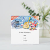 Invitation Fête à thème du Pickleball (Debout devant)