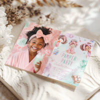 Fête African American Photo Pamper Anniversaire