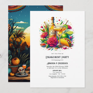 Invitation Fête Amusante Faisons des Tacos pour une Fête de F