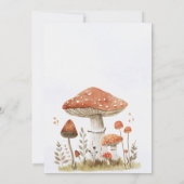 Invitation Fête Animaux boisés Anniversaire de enfant (Dos)