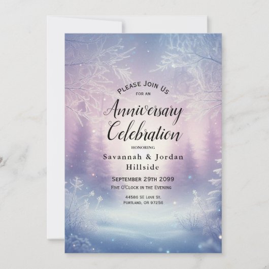 Invitation Fête Anniversaire (Devant)