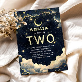 Invitation Fête Anniversaire de enfant céleste des étoiles Ga