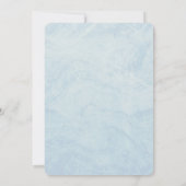 Invitation Fête Anniversaire de enfant du thème Mermaid (Dos)