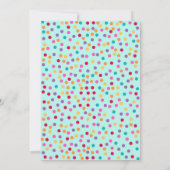 Invitation Fête Anniversaire Taco Bout Une Fête (Dos)