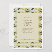 Invitation Fête annuelle de l'entreprise colorée moderne (Devant)