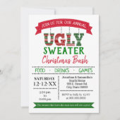 Invitation Fête annuelle de Noël de gros bonnet (Devant)