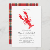 Invitation Fête annuelle d'été de l'ébullition des fruits de  (Devant / Derrière)