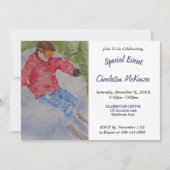 INVITATION FÊTE APRÈS SKI (Devant)